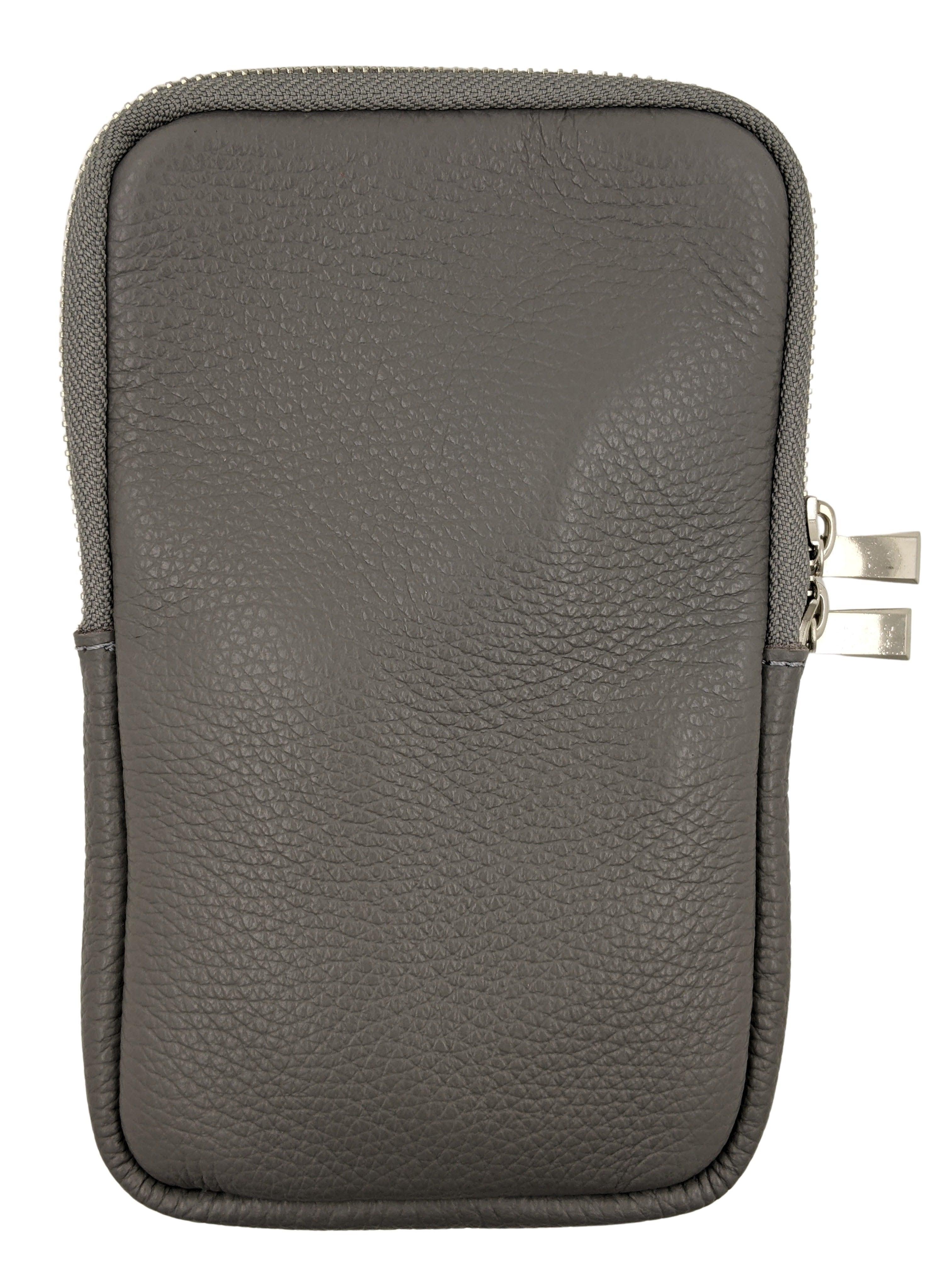 Kolibri Ulm - Umhängetasche Handy Uni in groß - kolibri-ulm.de - Accessoires, Damen, Handtasche, Handy, Handytasche, Leder, Ledertasche