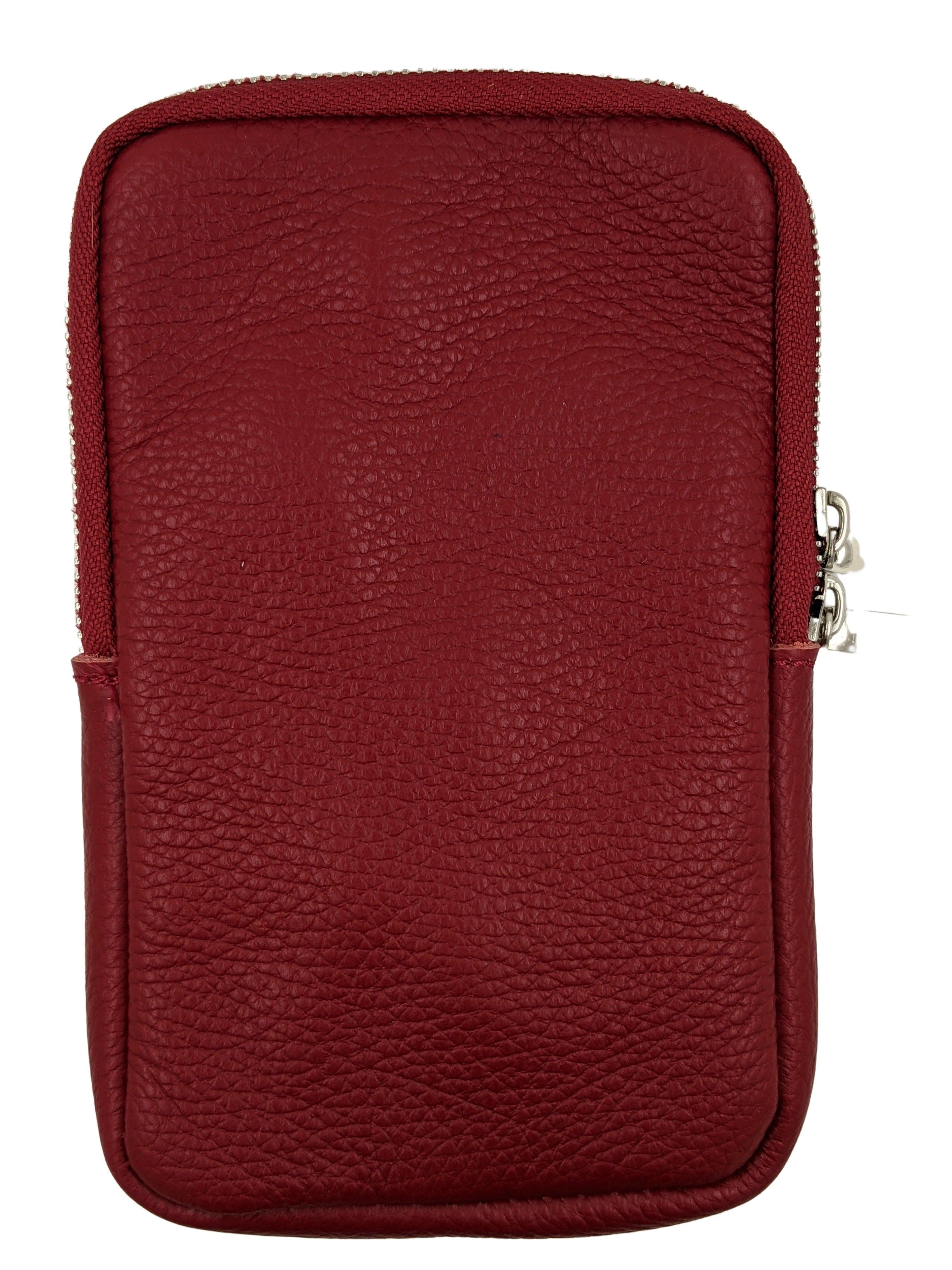 Kolibri Ulm - Umhängetasche Handy Uni in groß - kolibri-ulm.de - Accessoires, Damen, Handtasche, Handy, Handytasche, Leder, Ledertasche