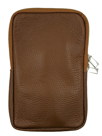 Kolibri Ulm - Umhängetasche Handy Uni in groß - kolibri-ulm.de - Accessoires, Damen, Handtasche, Handy, Handytasche, Leder, Ledertasche