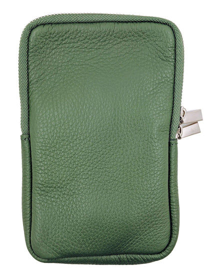 Kolibri Ulm - Umhängetasche Handy Uni in groß - kolibri-ulm.de - Accessoires, Damen, Handtasche, Handy, Handytasche, Leder, Ledertasche