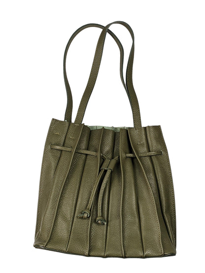 Kolibri Ulm - Handtasche mit Falten und Innenbeutel - kolibri-ulm.de - Accessoires, Damen, Handtasche, Handtaschen, Ledertasche, Ledertaschen, SS22, Tasche, Taschen