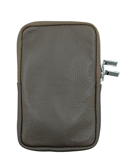 Kolibri Ulm - Umhängetasche Handy Uni in groß - kolibri-ulm.de - Accessoires, Damen, Handtasche, Handy, Handytasche, Leder, Ledertasche