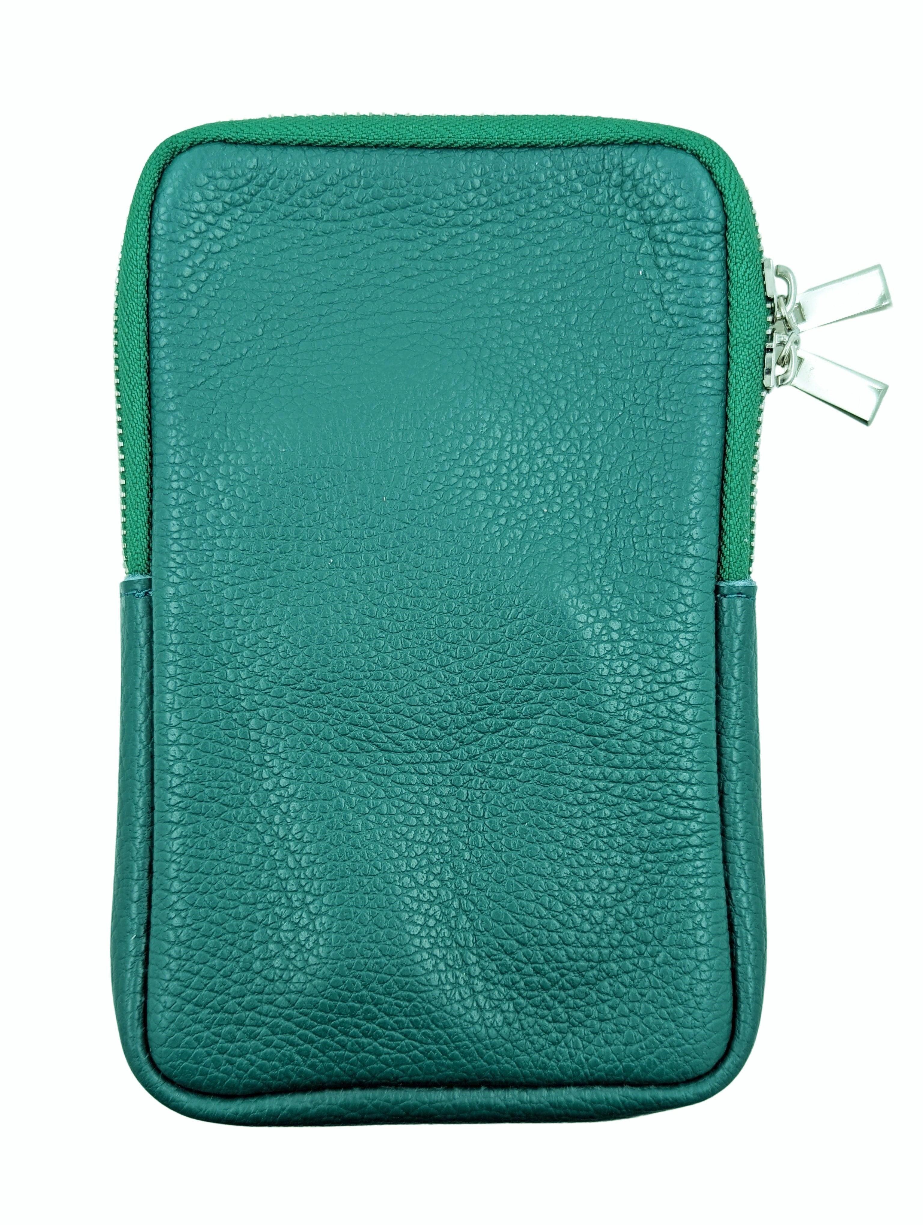 Kolibri Ulm - Umhängetasche Handy Uni in groß - kolibri-ulm.de - Accessoires, Damen, Handtasche, Handy, Handytasche, Leder, Ledertasche