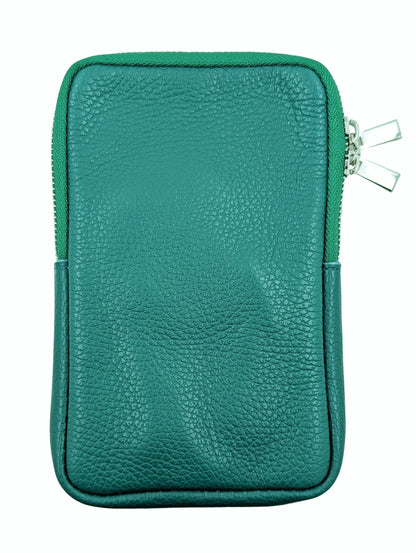 Kolibri Ulm - Umhängetasche Handy Uni in groß - kolibri-ulm.de - Accessoires, Damen, Handtasche, Handy, Handytasche, Leder, Ledertasche