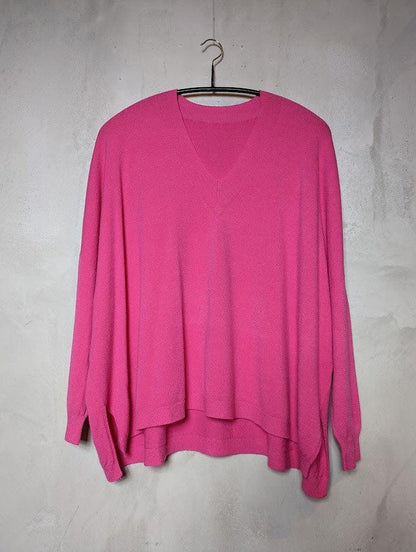 Farfalla - Nahtloser Feinstrickpullover - kolibri-ulm.de - Damen, Oberteile, Pullover, Pullunder, SS22, Strick, Textilien