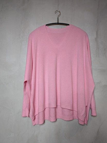 Farfalla - Nahtloser Feinstrickpullover - kolibri-ulm.de - Damen, Oberteile, Pullover, Pullunder, SS22, Strick, Textilien