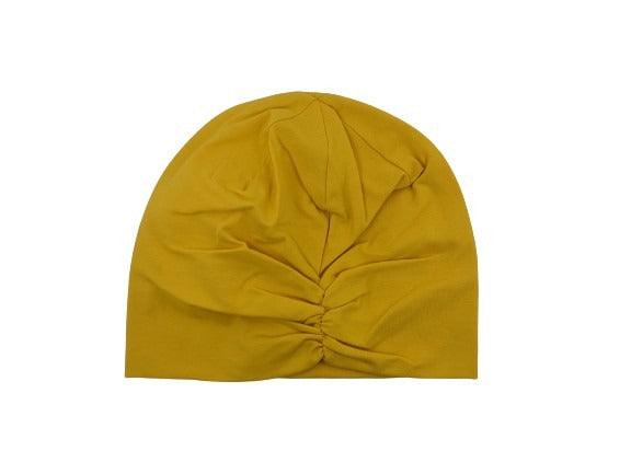 Gebeana - Beanie gerafft mit Gummi - kolibri-ulm.de - Accessoires, Damen, Hüte, Kappe, Kappen, Kopfbedeckung, Mütze, Mützen, SS22, Strick, Textilien