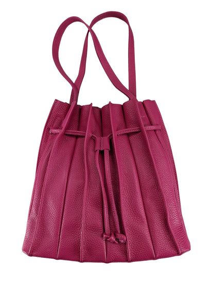 Kolibri Ulm - Handtasche mit Falten und Innenbeutel - kolibri-ulm.de - Accessoires, Damen, Handtasche, Handtaschen, Ledertasche, Ledertaschen, SS22, Tasche, Taschen