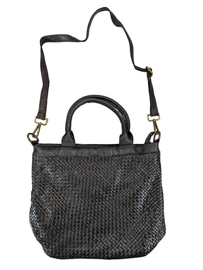 Kolibri Ulm - Waschleder Handtasche Geflochten - kolibri-ulm.de - Accessoires, Damen, Handtasche, Handtaschen, SS22, Tasche, Taschen