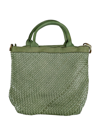 Kolibri Ulm - Waschleder Handtasche Geflochten - kolibri-ulm.de - Accessoires, Damen, Handtasche, Handtaschen, SS22, Tasche, Taschen