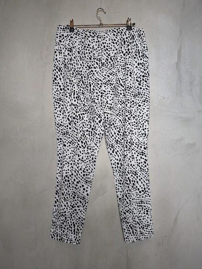 Raffaello Rossi - Hose Gira 6/8 Animal Dot - kolibri-ulm.de - Damen, Hose, Hosen, SS22, Textilien, Unterteile