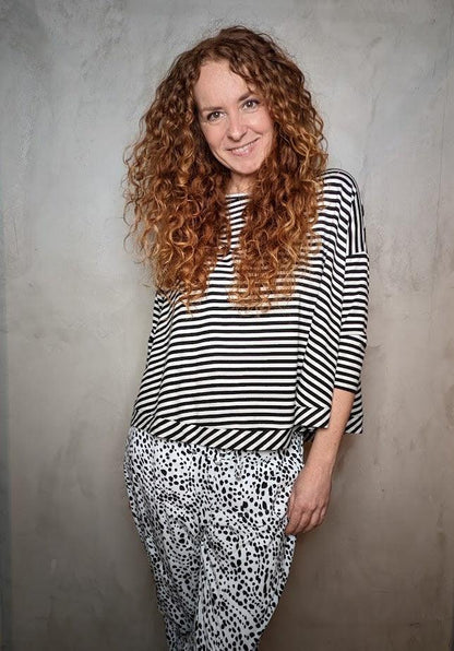 Raffaello Rossi - Hose Gira 6/8 Animal Dot - kolibri-ulm.de - Damen, Hose, Hosen, SS22, Textilien, Unterteile