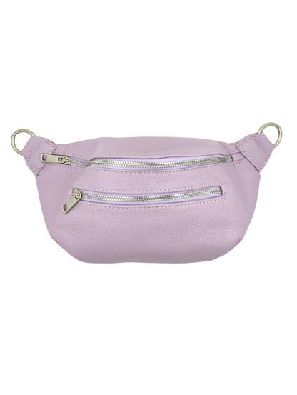 Kolibri Ulm - Crossbodybag mittelgroß mit zwei Reißverschlüssen und kleinem Geldbeutel extra - kolibri-ulm.de - Accessoires, Damen, Handtasche, Leder, Ledergeldbeutel, Ledertasche, Ledertaschen, WS21