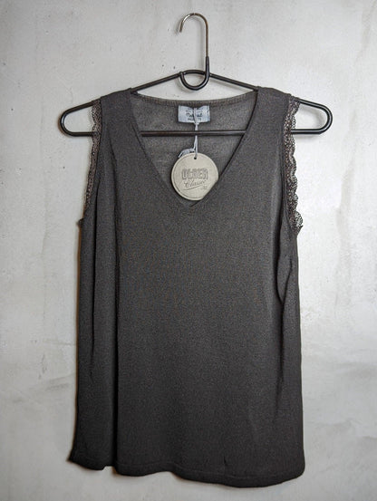 Olger - Leinentop - kolibri-ulm.de - Damen, Oberteile, SS22, Textilien, Top, Tops