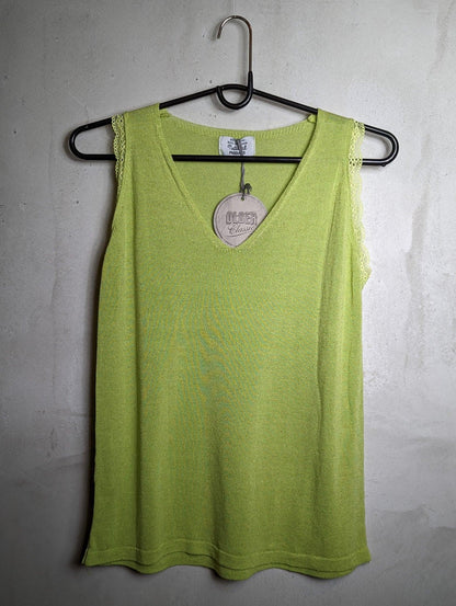 Olger - Leinentop - kolibri-ulm.de - Damen, Oberteile, SS22, Textilien, Top, Tops