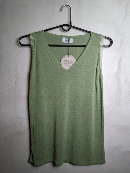 Olger - Leinentop - kolibri-ulm.de - Damen, Oberteile, SS22, Textilien, Top, Tops