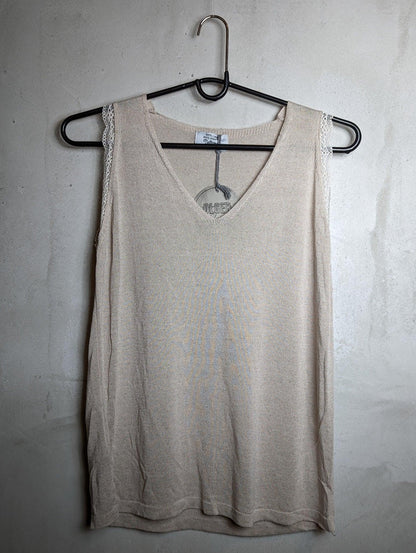 Olger - Leinentop - kolibri-ulm.de - Damen, Oberteile, SS22, Textilien, Top, Tops