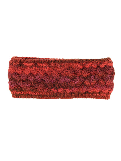 Gebeana - Stirnband Zopfmuster, innen Fleece - kolibri-ulm.de - Accessoires, Damen, Mütze, Mützen, Stirnband, Stirnbänder, Strick, Textilien, WS22