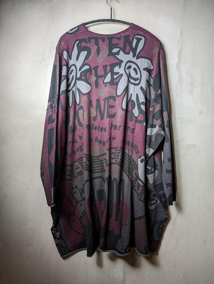 Rundholz Black Label - Stricktunika - kolibri-ulm.de - Damen, Oberteile, Textilien, Tunika, Tunikas, WS22