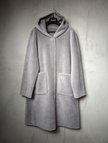 Oakwood - Mantel Angelique Lily Fur Wool - kolibri-ulm.de - Damen, Jacke, Jacken, Mäntel, Oberteile, Outdoor, Parka, Textilien, WS22