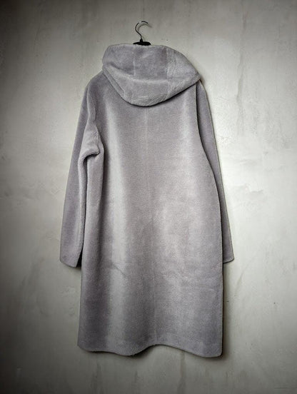 Oakwood - Mantel Angelique Lily Fur Wool - kolibri-ulm.de - Damen, Jacke, Jacken, Mäntel, Oberteile, Outdoor, Parka, Textilien, WS22