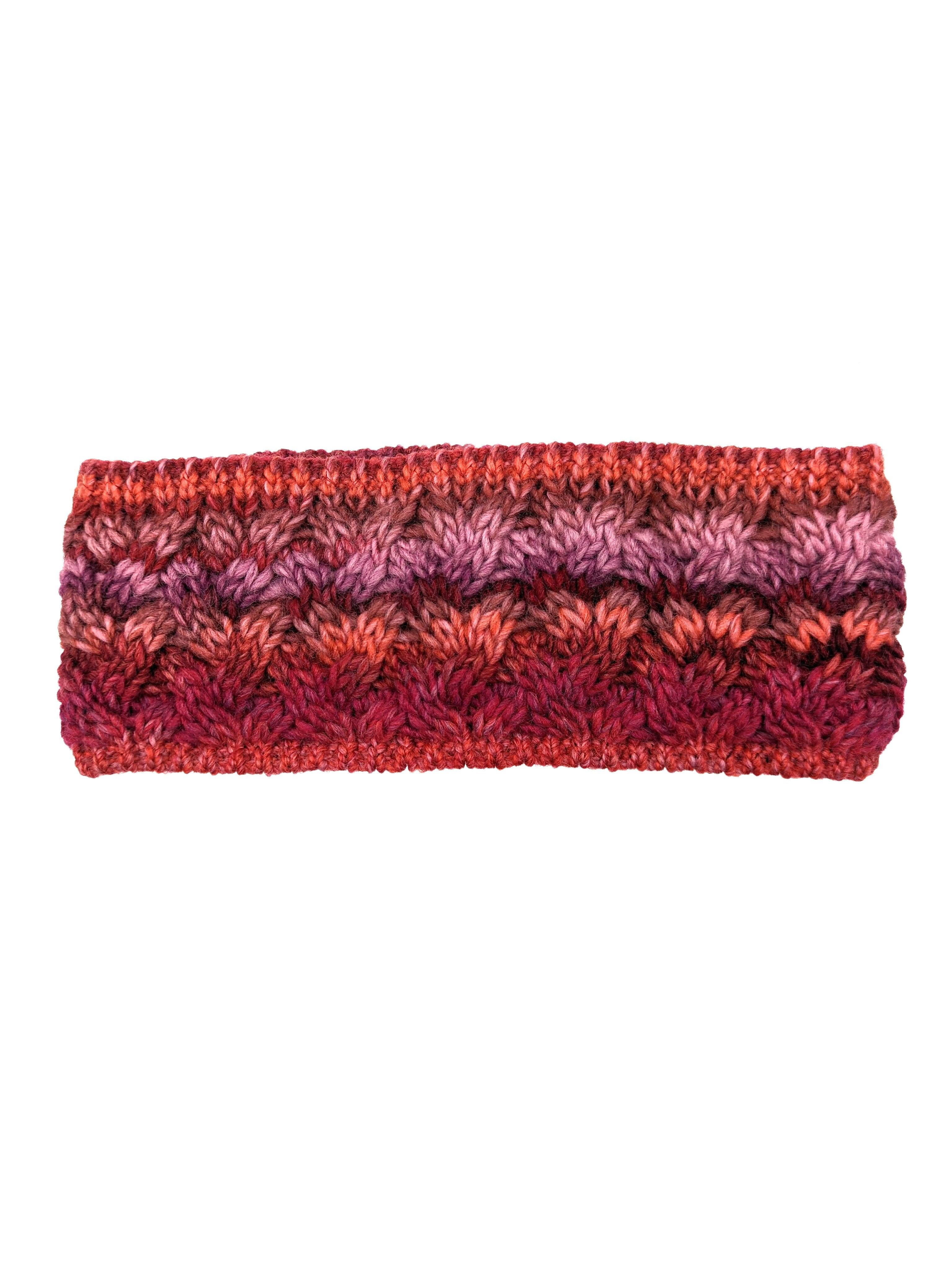 Gebeana - Stirnband Zopfmuster, innen Fleece - kolibri-ulm.de - Accessoires, Damen, Mütze, Mützen, Stirnband, Stirnbänder, Strick, Textilien, WS22