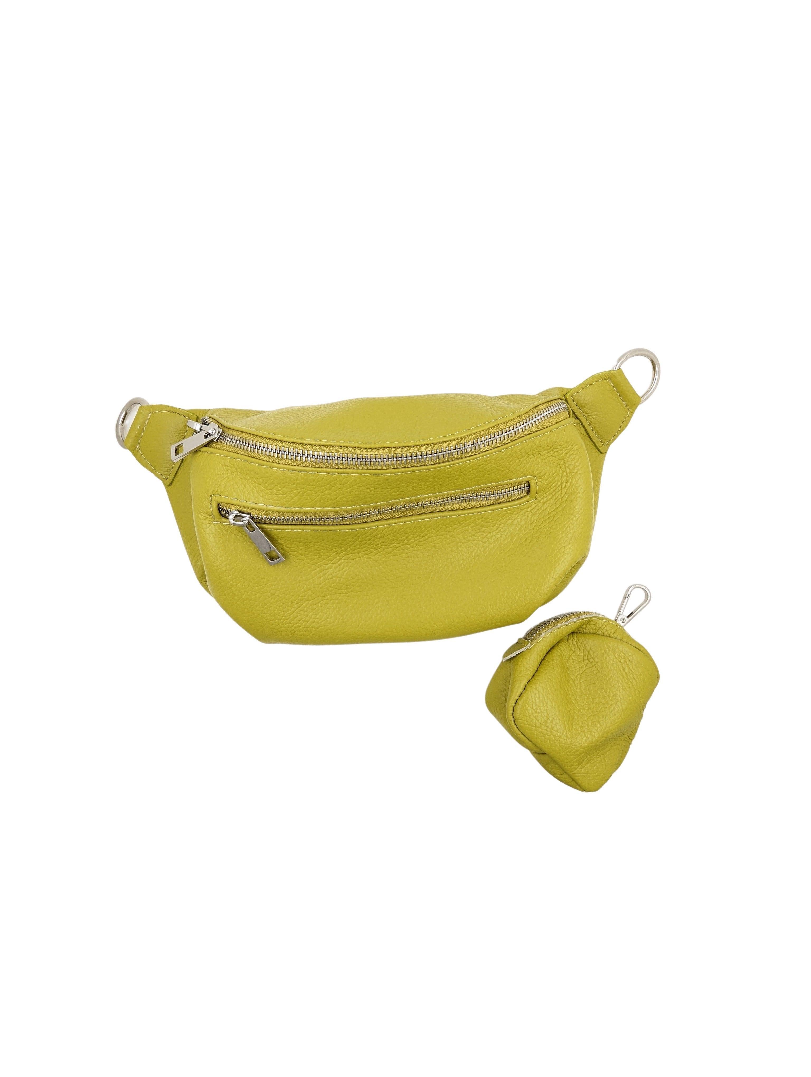 Crossbodybag mittelgroß mit zwei Reißverschlüssen und kleinem Geldbeutel extra