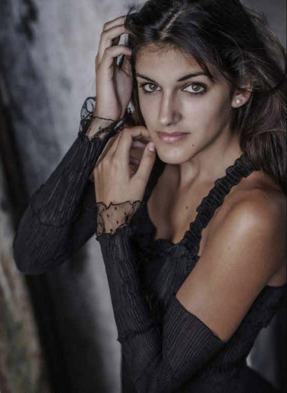 Monika - Extra lange Stulpen Manches Longues - kolibri-ulm.de - Accessoires, Damen, Stulpen, WS22