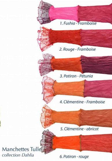 Manchettes longues Tulle