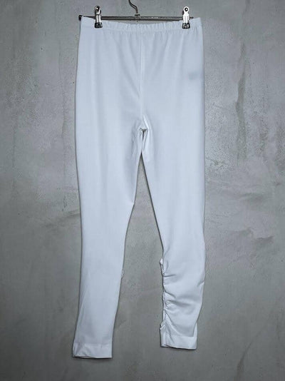 Basic 3/4 Leggings mit Raffung Leggings Elli 