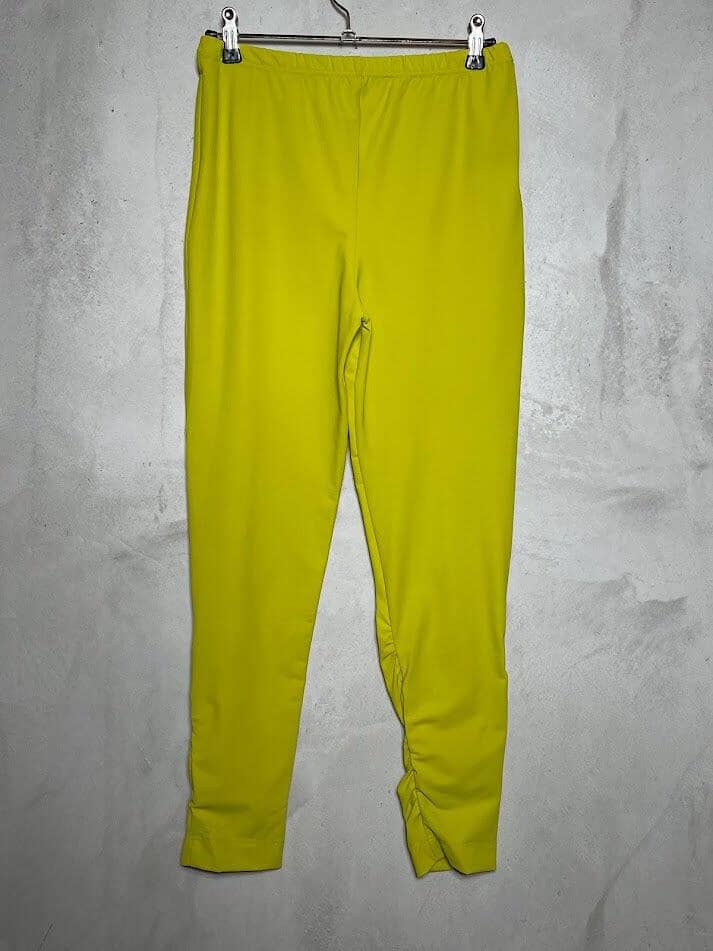 Basic 3/4 Leggings mit Raffung Leggings Elli 