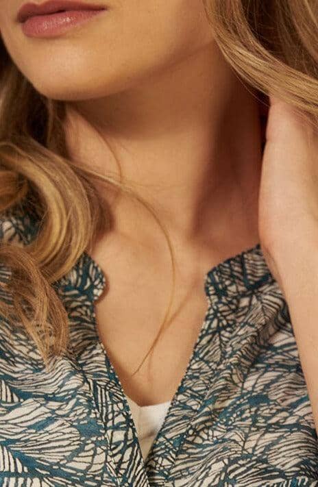 Nile - Blouse Cotton Silk - kolibri-ulm.de - Bluse, Blusen, Damen, Oberteile, SS22, Textilien