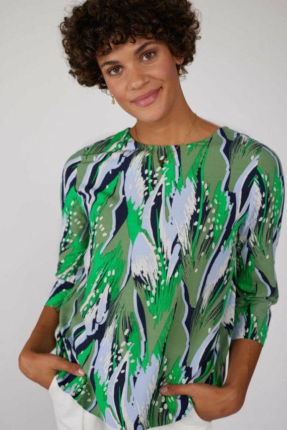 Bluse mit 3/4 Arm Bluse Lieblingsstück 