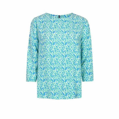 Bluse mit 3/4 Arm Bluse Lieblingsstück 449 air blue 36 