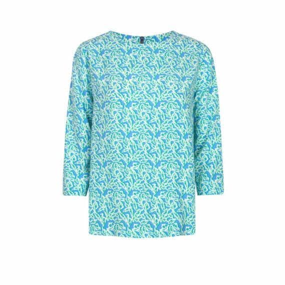 Bluse mit 3/4 Arm Bluse Lieblingsstück 449 air blue 36 