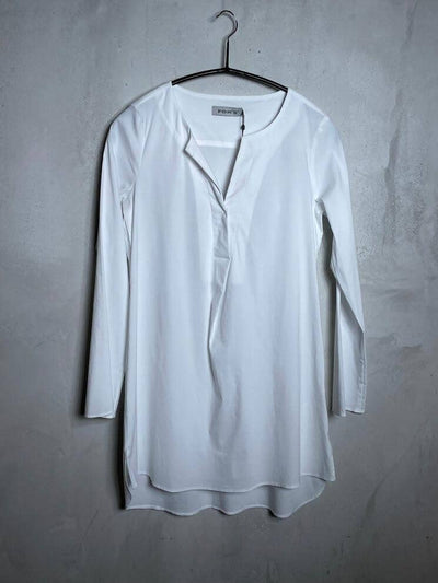 BUJI (Longbluse) Bluse Fox's 01 s01 Weiß 34 