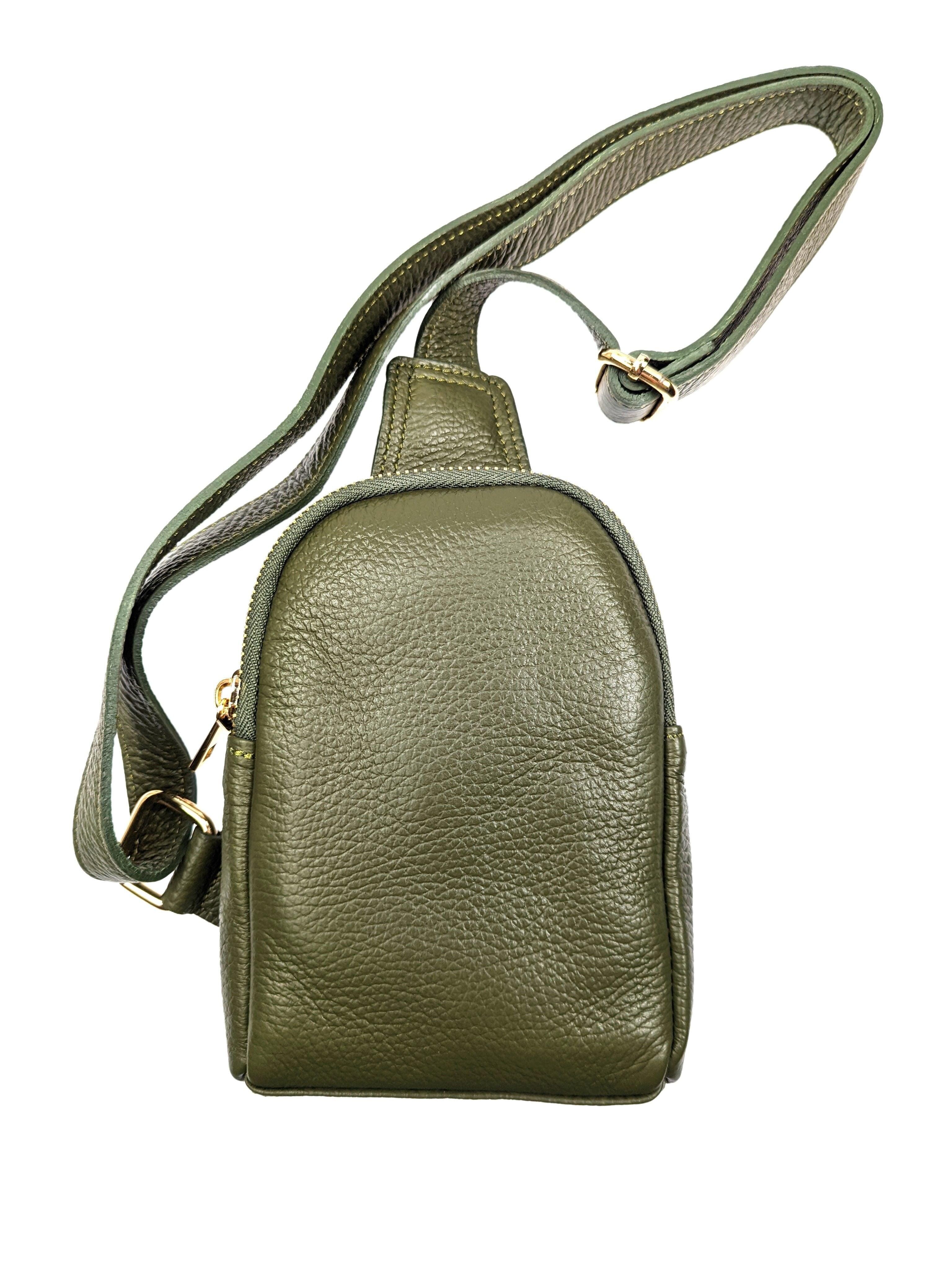 Kolibri Ulm - Crossbody Bag Asymetrisch - kolibri-ulm.de - Accessoires, Damen, Handtasche, Handtaschen, Ledertadsche, Ledertasche, Ledertaschen, Rucksack, Rucksackhandtasche, Rucksackhandtaschen, Rucksäcke, SS22, Tasche, Taschen