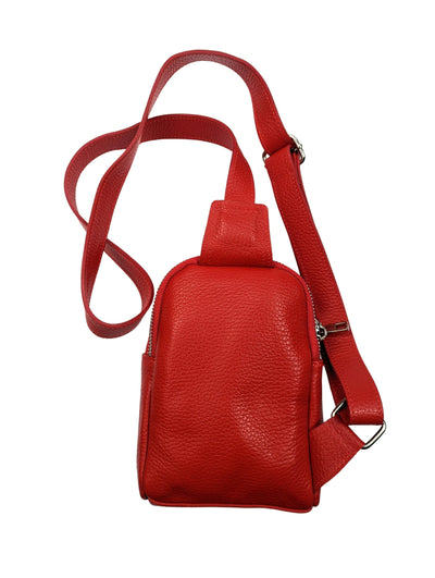 Kolibri Ulm - Crossbody Bag Asymetrisch - kolibri-ulm.de - Accessoires, Damen, Handtasche, Handtaschen, Ledertadsche, Ledertasche, Ledertaschen, Rucksack, Rucksackhandtasche, Rucksackhandtaschen, Rucksäcke, SS22, Tasche, Taschen