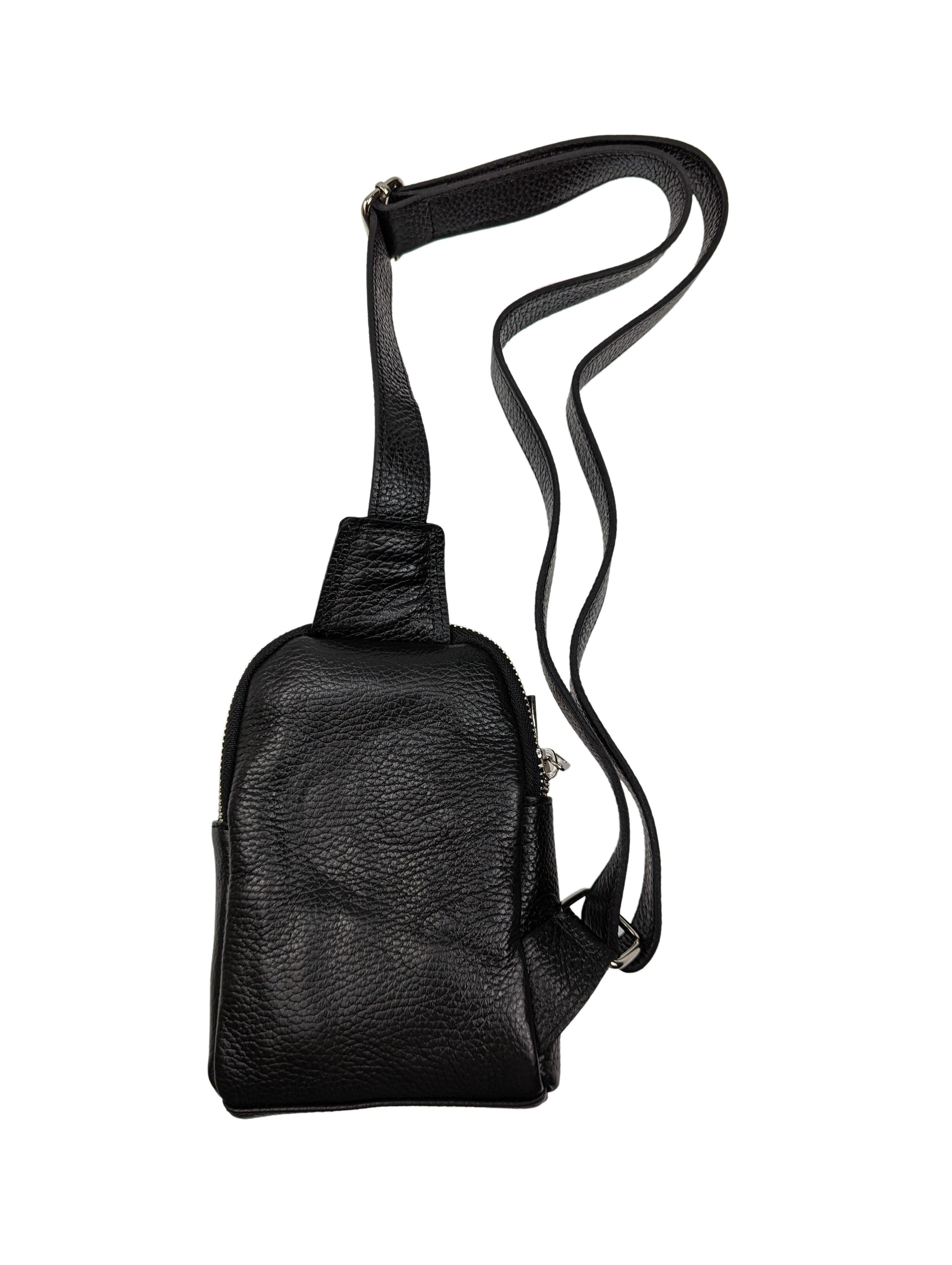 Kolibri Ulm - Crossbody Bag Asymetrisch - kolibri-ulm.de - Accessoires, Damen, Handtasche, Handtaschen, Ledertadsche, Ledertasche, Ledertaschen, Rucksack, Rucksackhandtasche, Rucksackhandtaschen, Rucksäcke, SS22, Tasche, Taschen