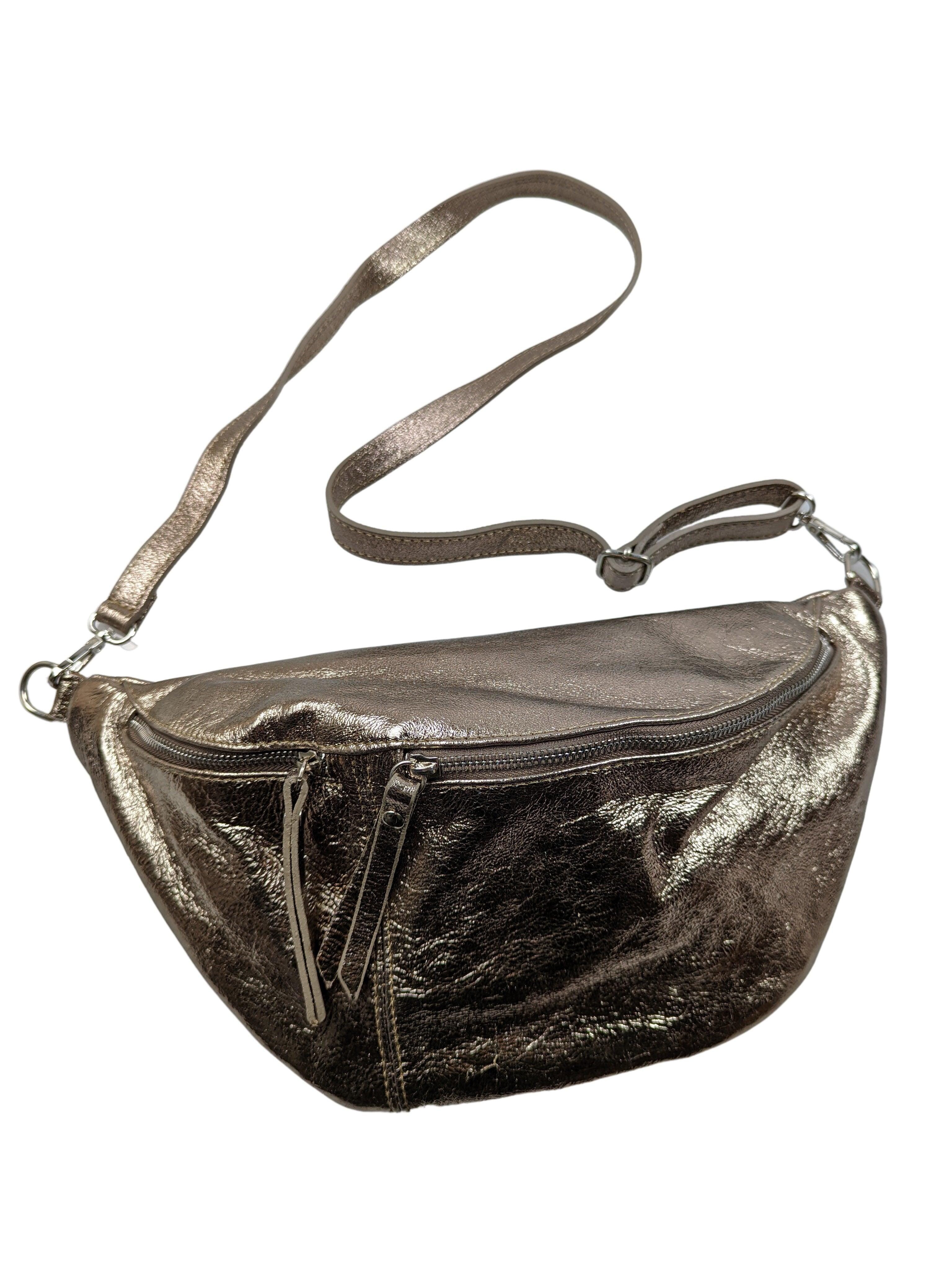 Kolibri Ulm - Crossbody Bag Doppeltasche - kolibri-ulm.de - Accessoires, Damen, Handtasche, Ledertasche