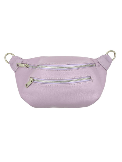 Kolibri Ulm - Crossbodybag mittelgroß mit zwei Reißverschlüssen und kleinem Geldbeutel extra - kolibri-ulm.de - Accessoires, Damen, Handtasche, Leder, Ledergeldbeutel, Ledertasche, Ledertaschen, WS21