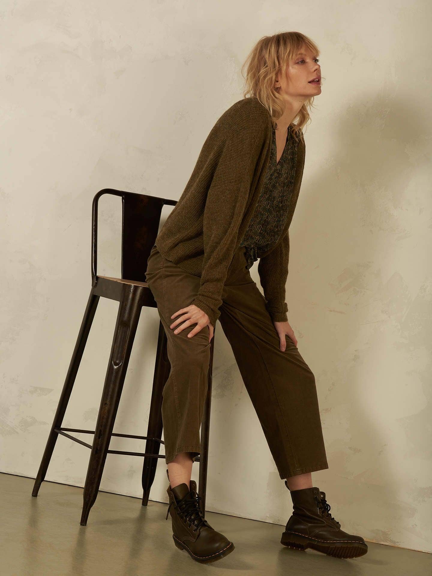 Culotte Velvet Pants Jeanshose Nile 