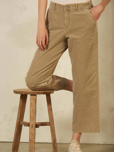Culotte Velvet Pants Jeanshose Nile sand S 