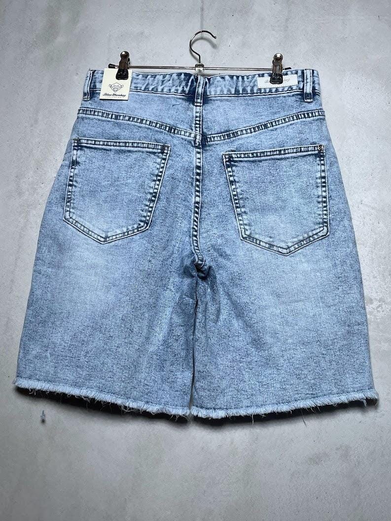 Denim Shorts Vally Jeanshose Blue Monkey 