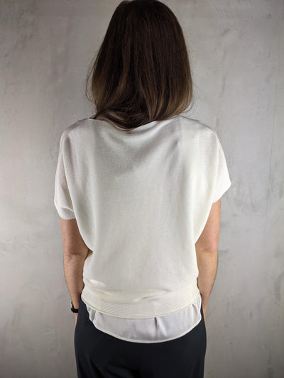 No Man's Land - Feinstrick Top - kolibri-ulm.de - Damen, Oberteile, Top