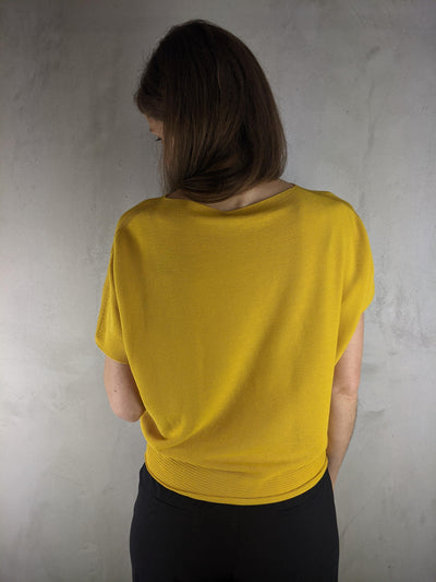 No Man's Land - Feinstrick Top - kolibri-ulm.de - Damen, Oberteile, Top