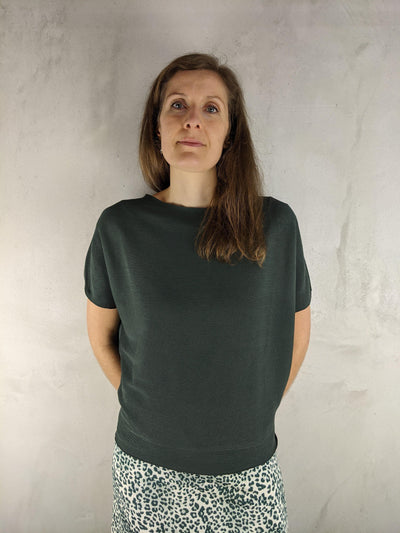 No Man's Land - Feinstrick Top - kolibri-ulm.de - Damen, Oberteile, Top