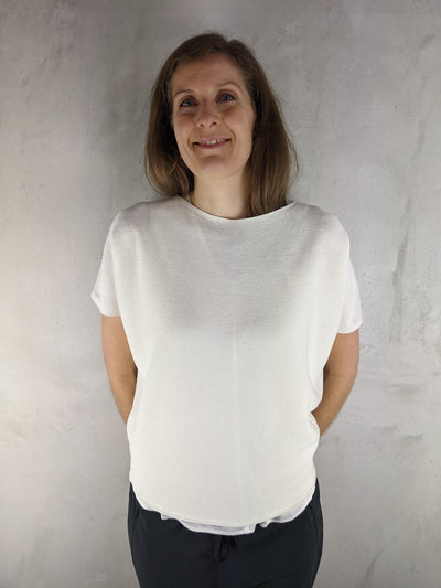 No Man's Land - Feinstrick Top - kolibri-ulm.de - Damen, Oberteile, Top