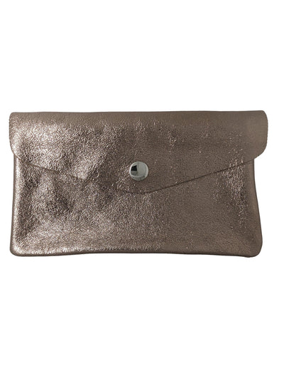 Geldbörse mit Klappe groß Geldbörse Kolibri Ulm Bronce 