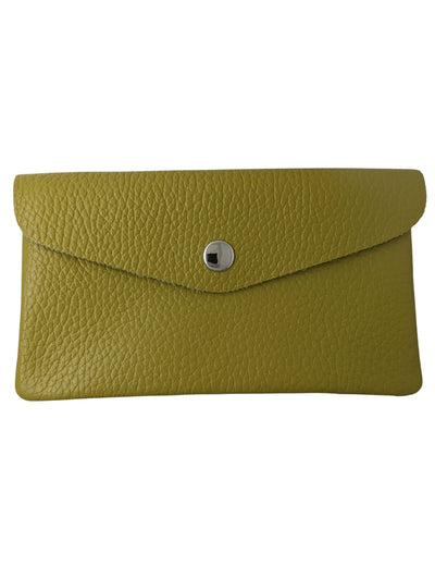 Geldbörse mit Klappe groß Geldbörse Kolibri Ulm Lime 